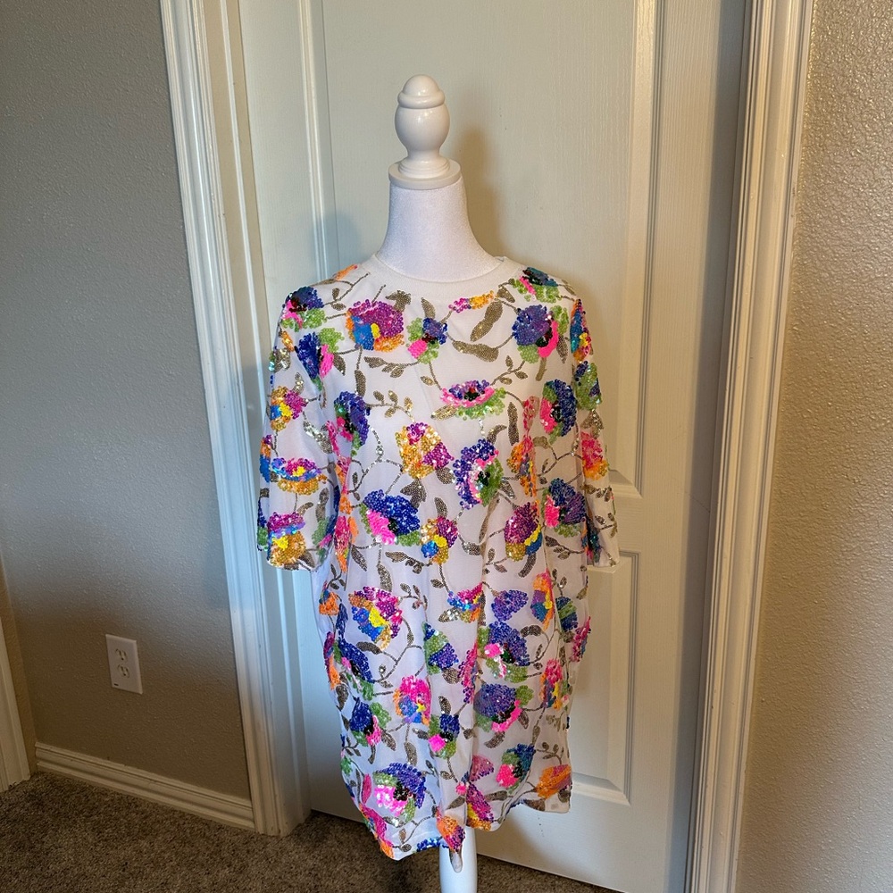 Floral Mini Dress